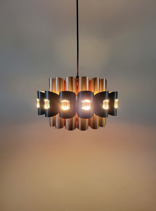 Danish Pendant Lamp By Werner Schou For Coronell Elektro