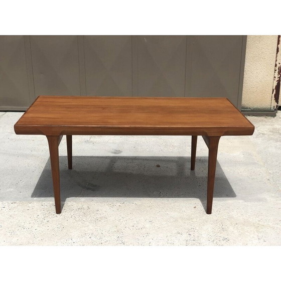 Image 1 of Scandinavian vintage teak table, 1960s