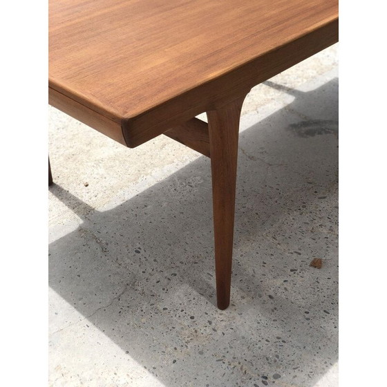 Image 1 of Scandinavian vintage teak table, 1960s