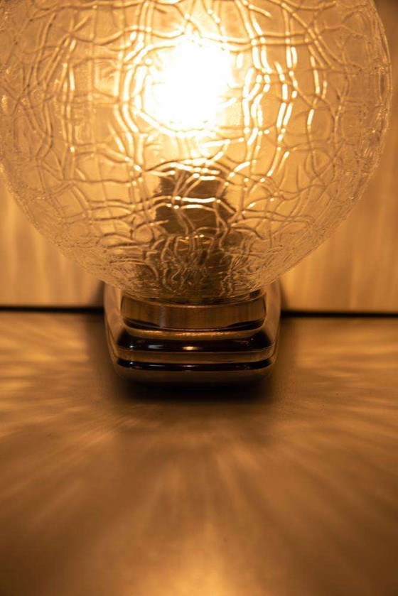 Image 1 of Ensemble d'appliques de l'ère spatiale 1970/80, scones muraux vintage