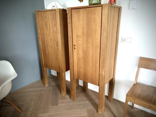 Topform vintage oak cabinets