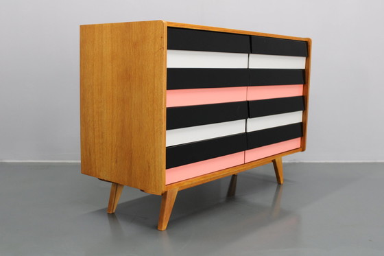 Image 1 of 1960S Jiri Jiroutek Oak Chest Of Drawers, Czechoslovakia