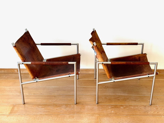 Image 1 of 2x Spectrum Martin Visser armchair SZ 02