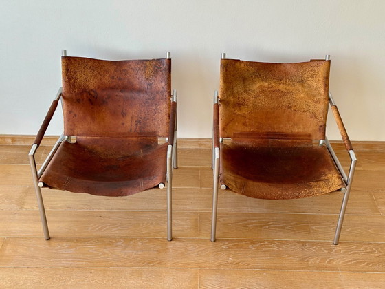 Image 1 of 2x Spectrum Martin Visser armchair SZ 02