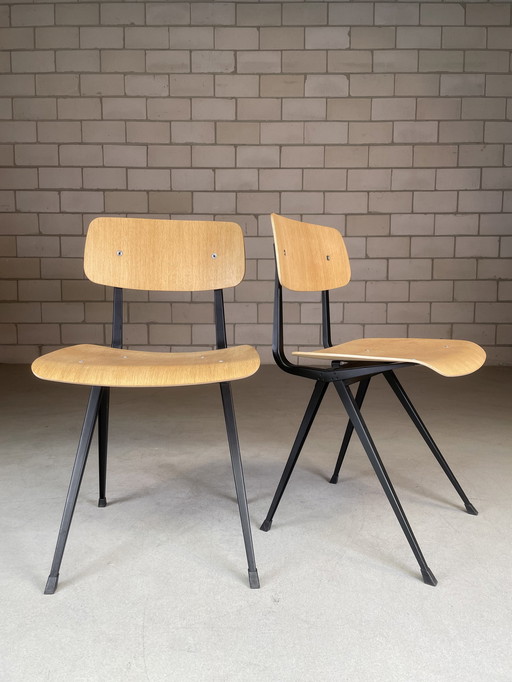 4x HAY Result chair by Friso Kramer & Wim Rietveld