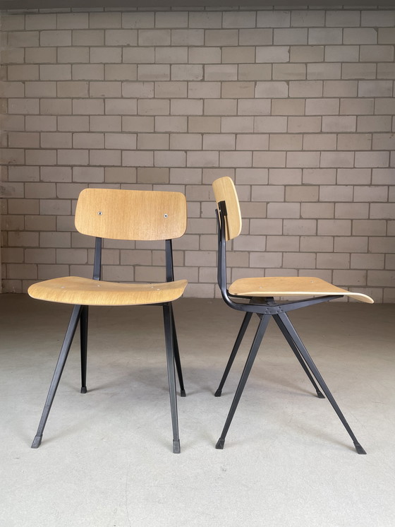 Image 1 of 4x HAY Result chair by Friso Kramer & Wim Rietveld