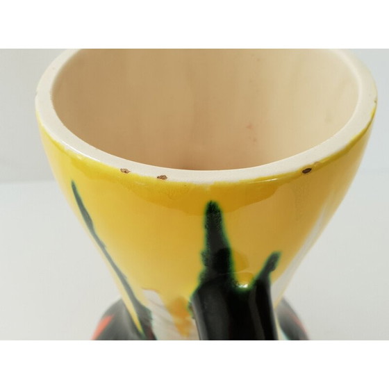 Image 1 of Vintage ceramic vase by Gustave Asch, 1950