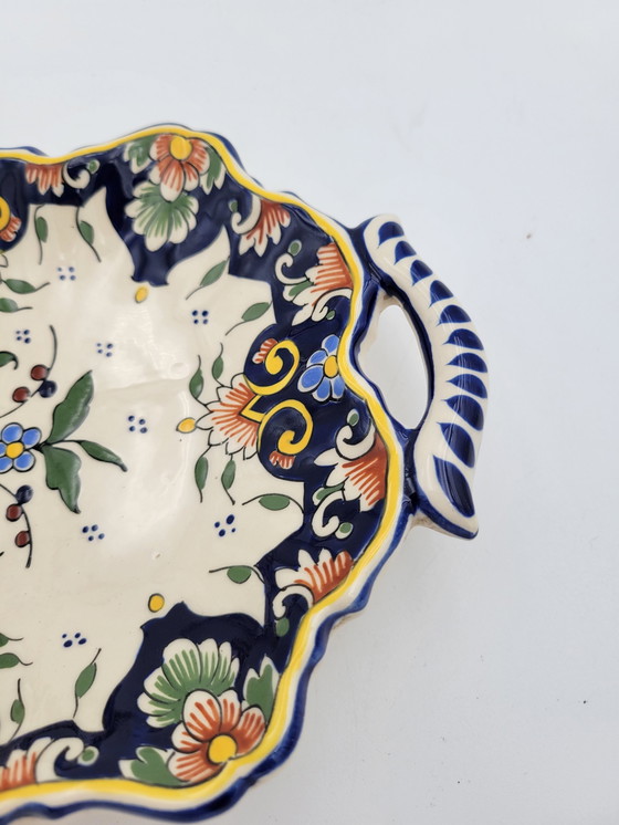 Image 1 of Small Rouen Porcelain Dish