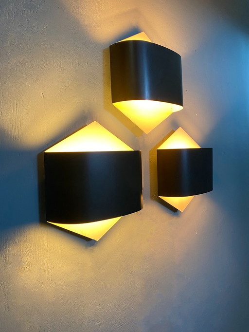 Gerhard Beiger Wall Lights -Staff Leuchten- 1978