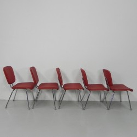 Image 1 of 5x chaises de table à manger vintage