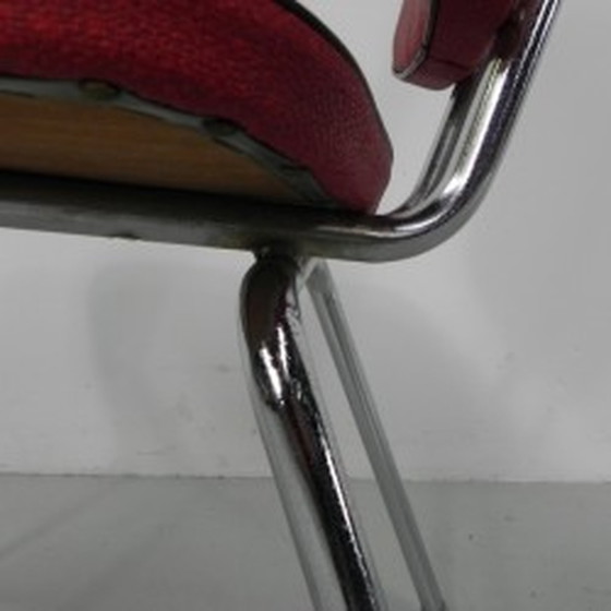 Image 1 of 5x vintage dining table chairs