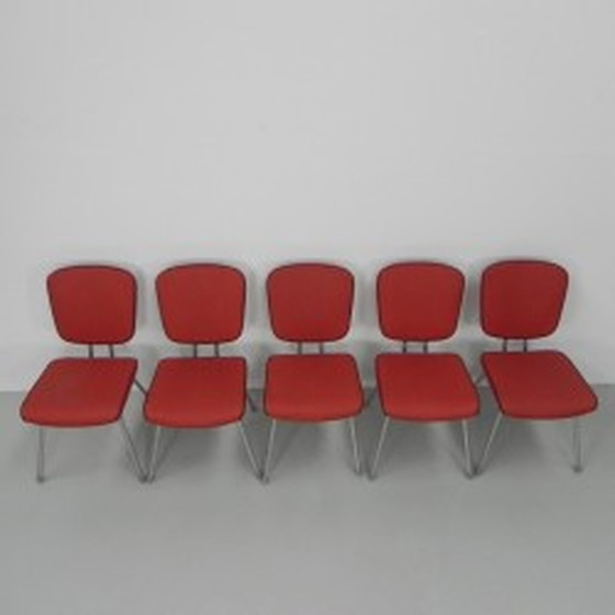 Image 1 of 5x vintage dining table chairs