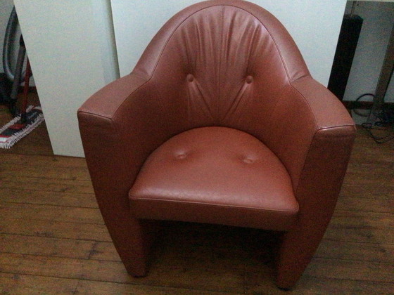 Image 1 of 2x Leolux Carabita Armchairs