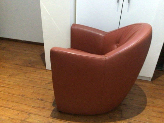 Image 1 of 2x Leolux Carabita Armchairs