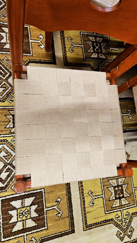 Image 1 of Set di 6 sedie da locanda vintage anni '70 