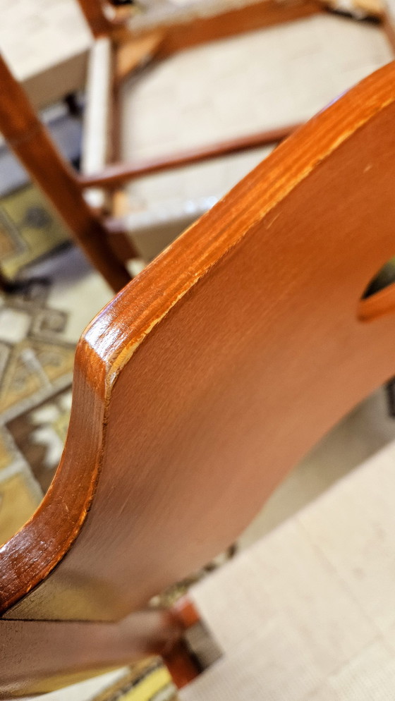 Image 1 of Set di 6 sedie da locanda vintage anni '70 