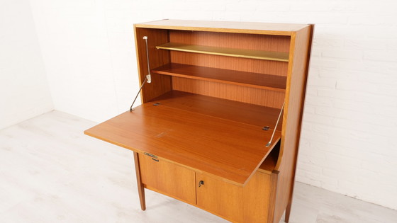 Image 1 of Secrétaire vintage | Teck | Design épuré