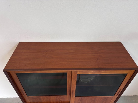 Image 1 of Vintage Buffet Cabinet Wall Cabinet Teak