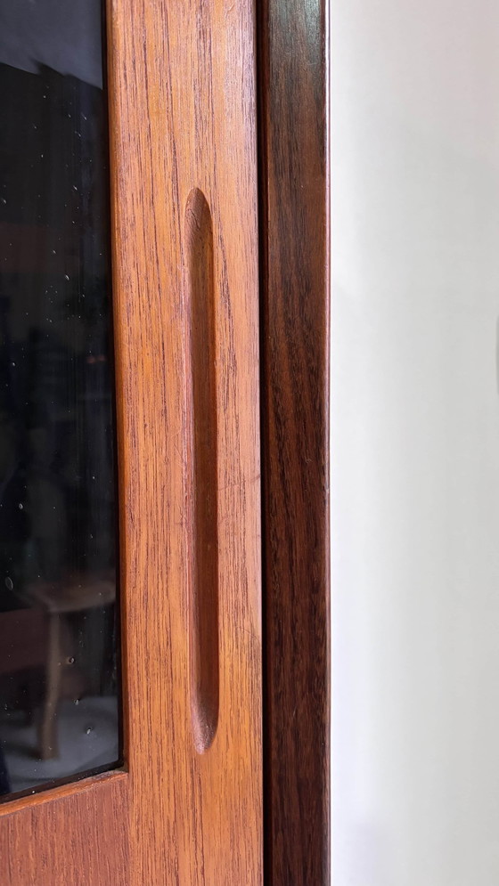 Image 1 of Vintage Buffet Cabinet Wall Cabinet Teak