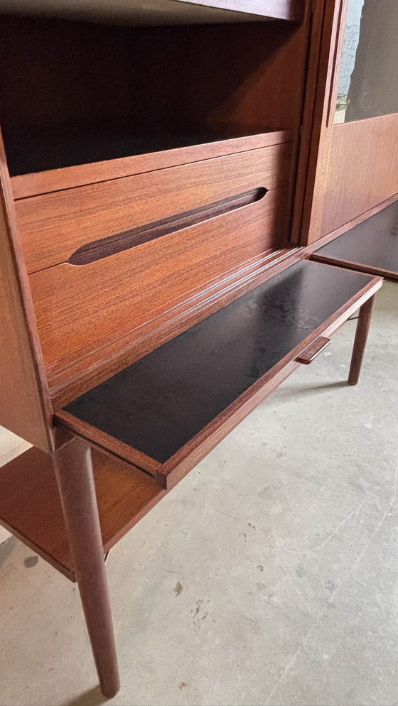 Image 1 of Vintage Buffet Cabinet Wall Cabinet Teak