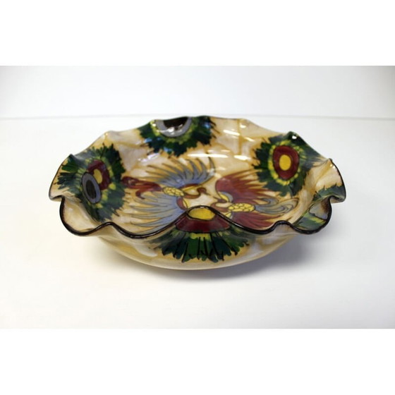 Image 1 of Vintage ceramic fruit bowl, Italy 1970