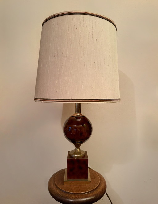 Dolphin Egg Lamp 70s