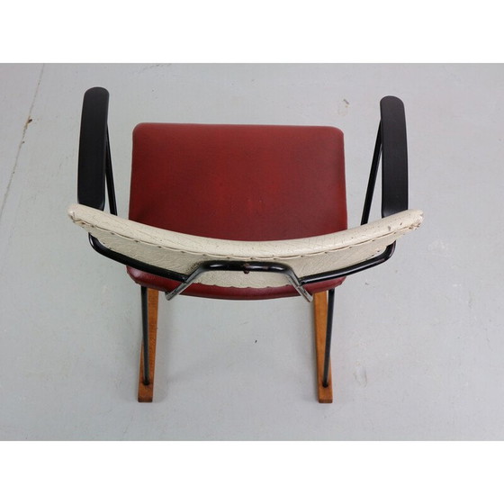 Image 1 of Vintage rocking chair by Wh Gispen for Kembo, Netherlands 1950s