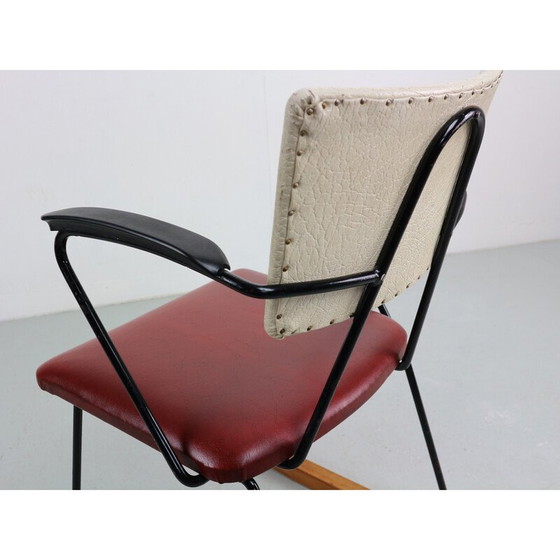 Image 1 of Vintage rocking chair by Wh Gispen for Kembo, Netherlands 1950s