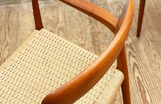 Image 1 of Teak Dining Chairs , Set of 4