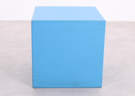 Image 1 of Sixinch ottoman blue