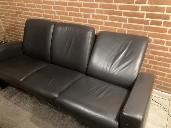 Image 1 of Stressless 3-Seater Sofa - Leather