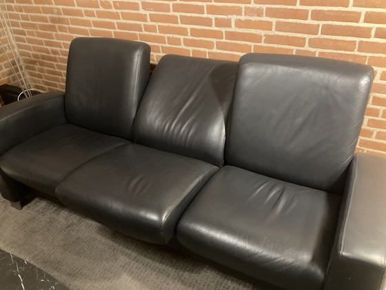 Image 1 of Stressless 3-Seater Sofa - Leather