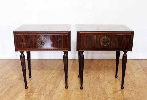 2x tables d'appoint italiennes