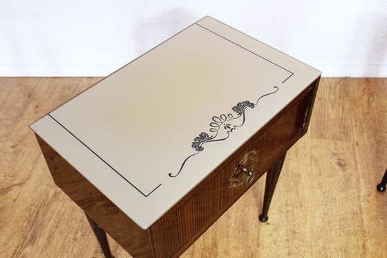 Image 1 of 2x Italian side tables 