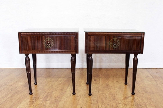 Image 1 of 2x Italian side tables 