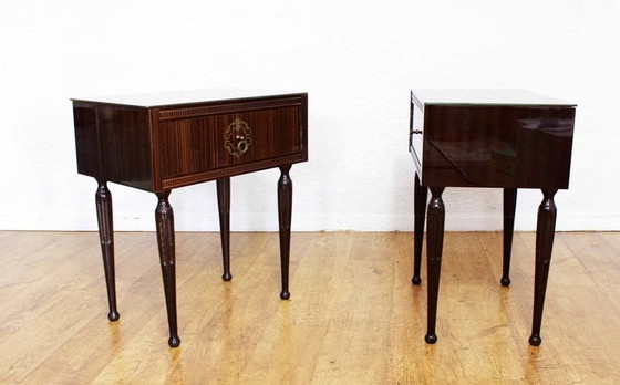 Image 1 of 2x Italian side tables 