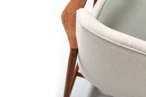 Image 1 of Sillón Larsen de Ib Kofod, modelo 4346, ¡nuevo tapizado!