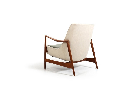 Image 1 of Sillón Larsen de Ib Kofod, modelo 4346, ¡nuevo tapizado!