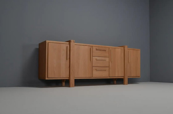 Image 1 of Crafted Solid Oak Sideboard