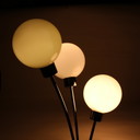 Lampada da tavolo in stile vintage spaziale