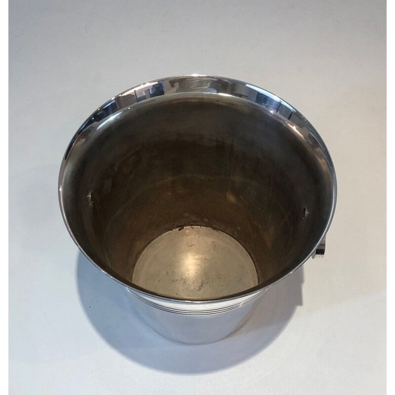 Image 1 of Secchiello per champagne placcato argento vintage, 1930