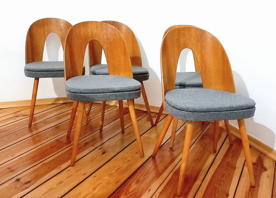 Image 1 of Set Of Five Chairs, Design. A. Suman, Tatra Nabytok, Czechoslovakia, 60S