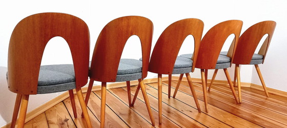 Image 1 of Set Of Five Chairs, Design. A. Suman, Tatra Nabytok, Czechoslovakia, 60S