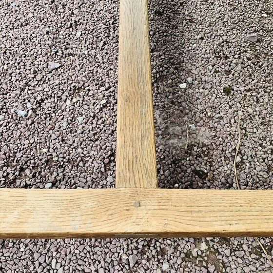 Image 1 of Vintage honey-colored oak table