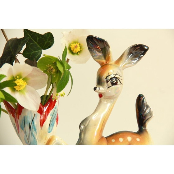 Image 1 of Mid-Century Bamby Ceramic Pot, Italy 1950s