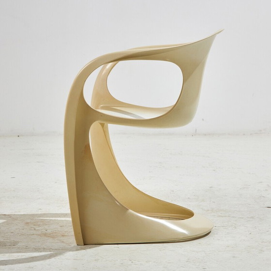 Image 1 of Vintage armchair model 2007/2008 in fiberglass by Alexander Begge for Casala, 1970