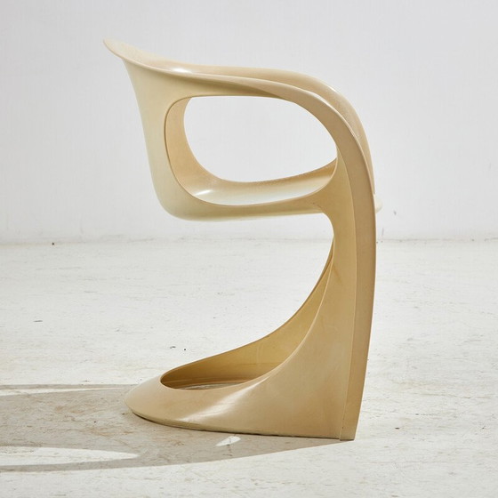 Image 1 of Vintage armchair model 2007/2008 in fiberglass by Alexander Begge for Casala, 1970