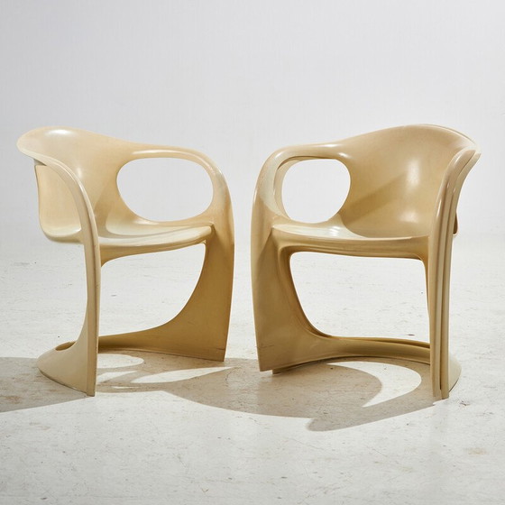 Image 1 of Vintage armchair model 2007/2008 in fiberglass by Alexander Begge for Casala, 1970
