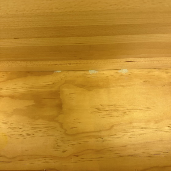 Image 1 of Vintage Danish Ansager Mobler Solid Wooden Bench , 1970S