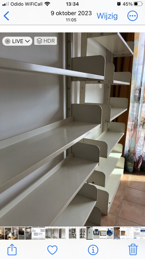 Image 1 of 2x Lips Vago Congresso steel bookcases